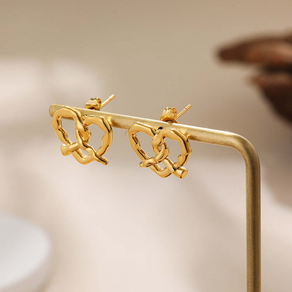 Chic Baguette Earrings Stud