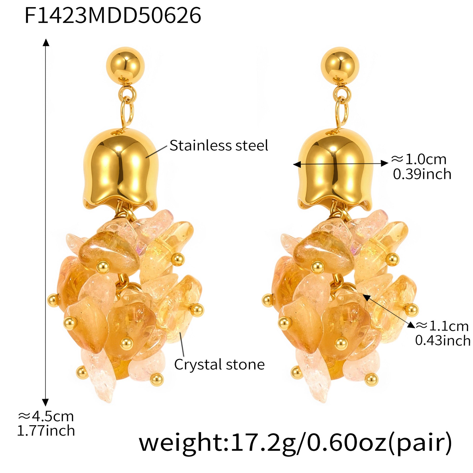 Y2K Two Tone Cat Split Index Ring