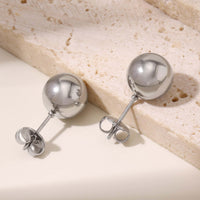 Two Way Bead Stud Earrings