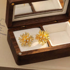 Starburst Fireworks Stud Earrings