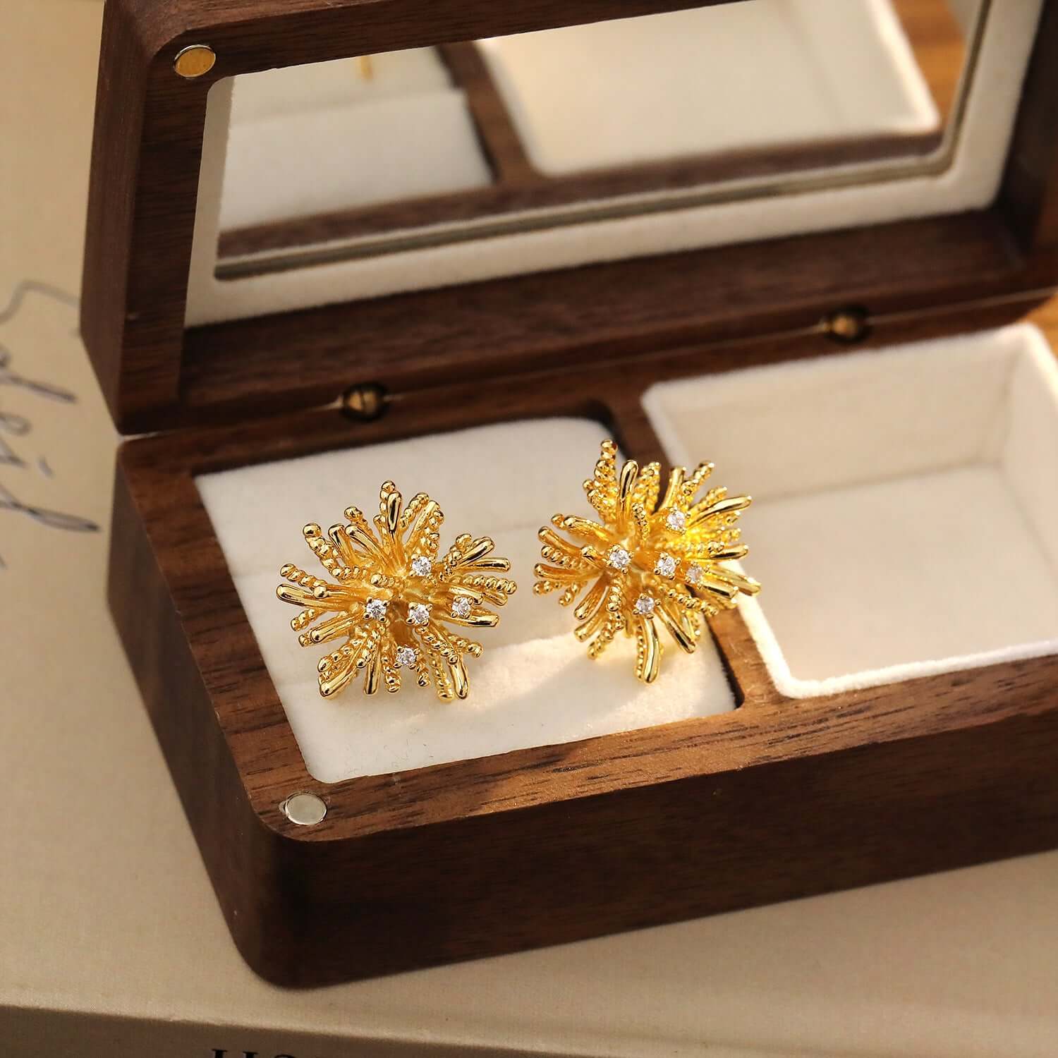 Starburst Fireworks Stud Earrings