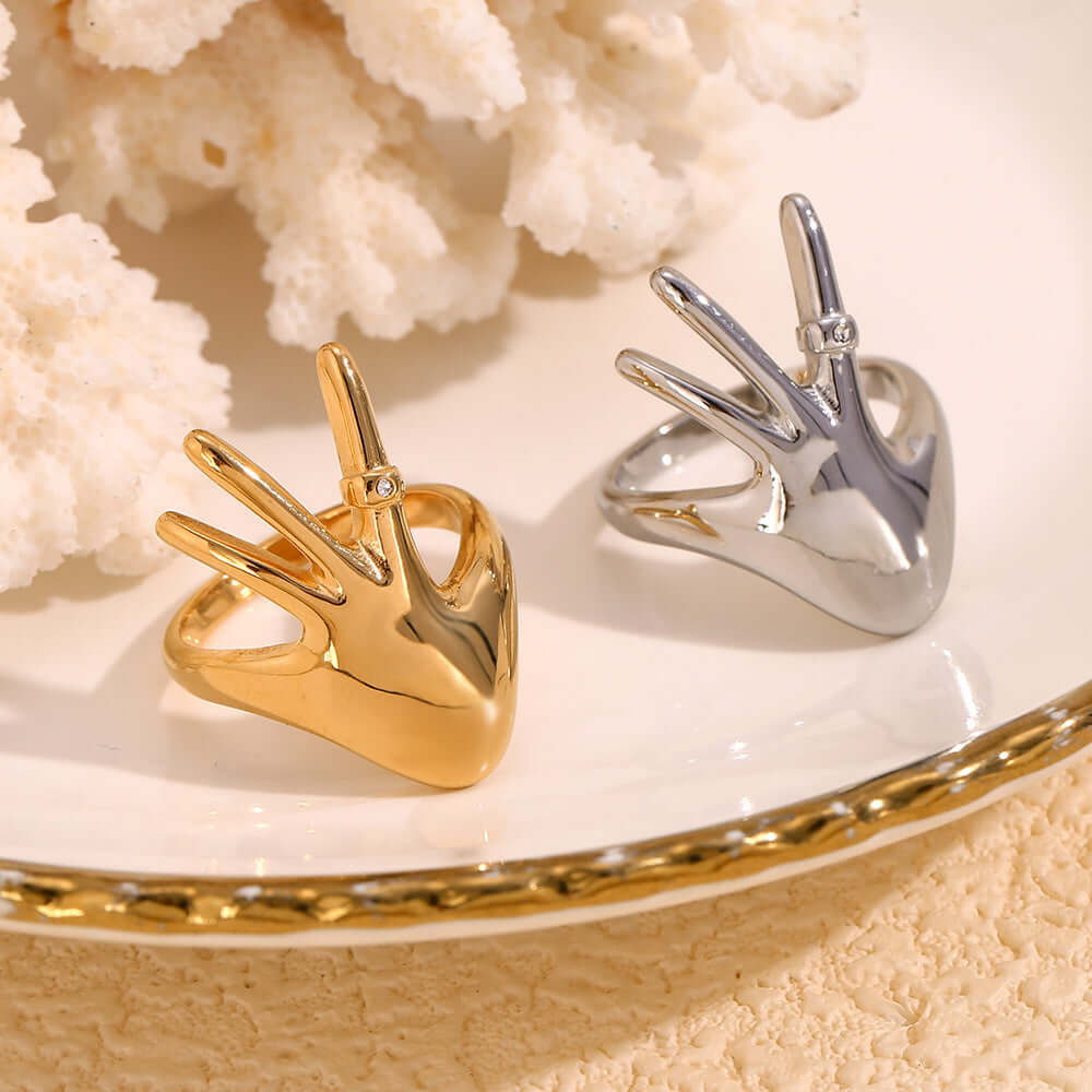 Creative Hand Ring | R5045