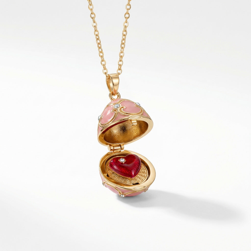Hidden Treasure Surprise Egg Necklace