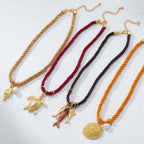 Marine Life Beach Style Layering Necklace