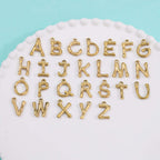 Summer Alphabet Starfish Charm Necklace