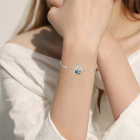 Mustard Seed Mountain Silver Bracelet