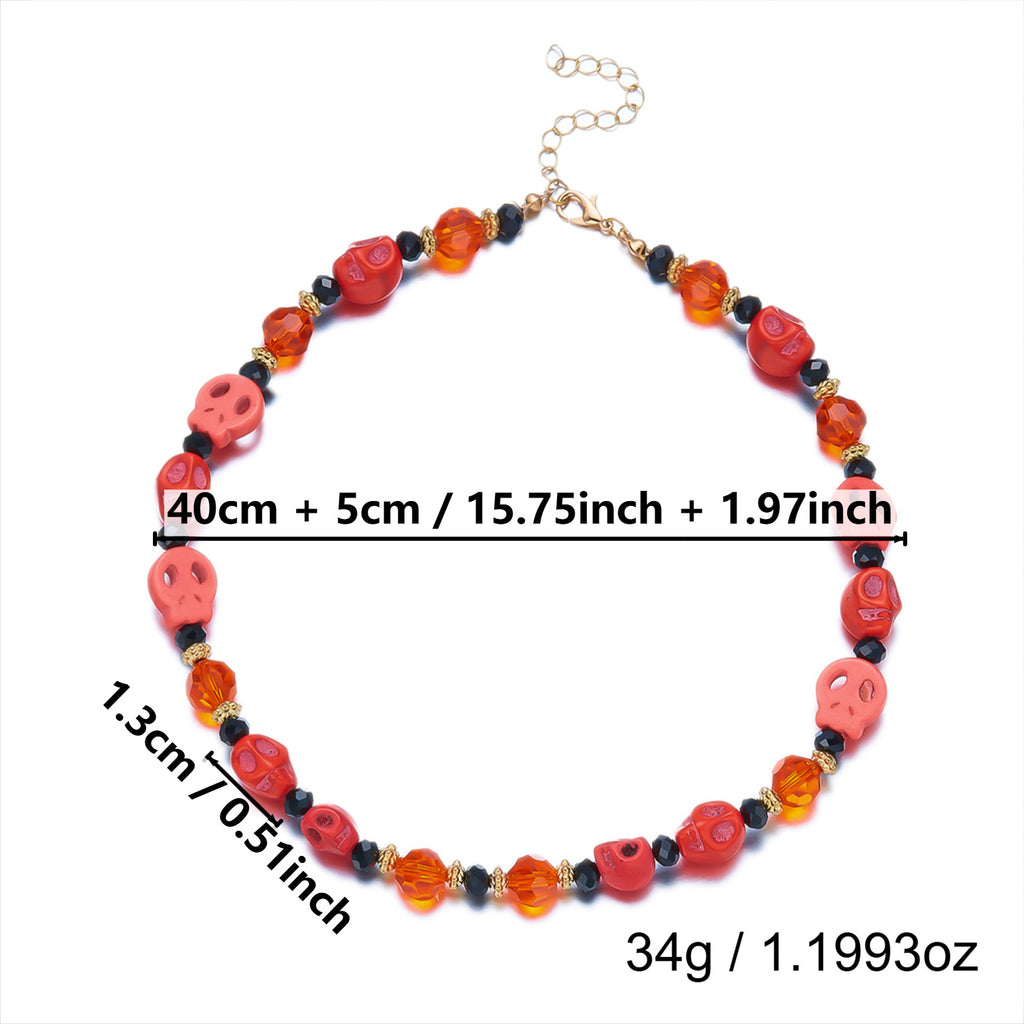 Trick or Treat Halloween Charm Necklace
