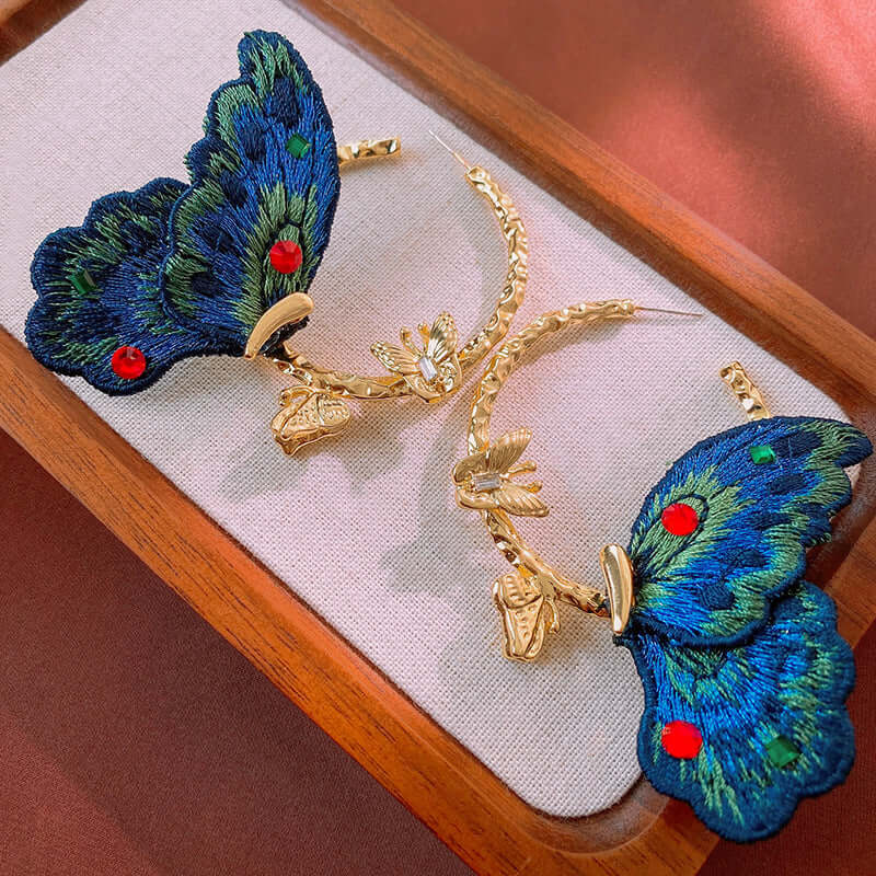 Y2K Two Tone Cat Split Index Ring