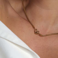 Stainless Steel Heart Necklace Valentine Necklace