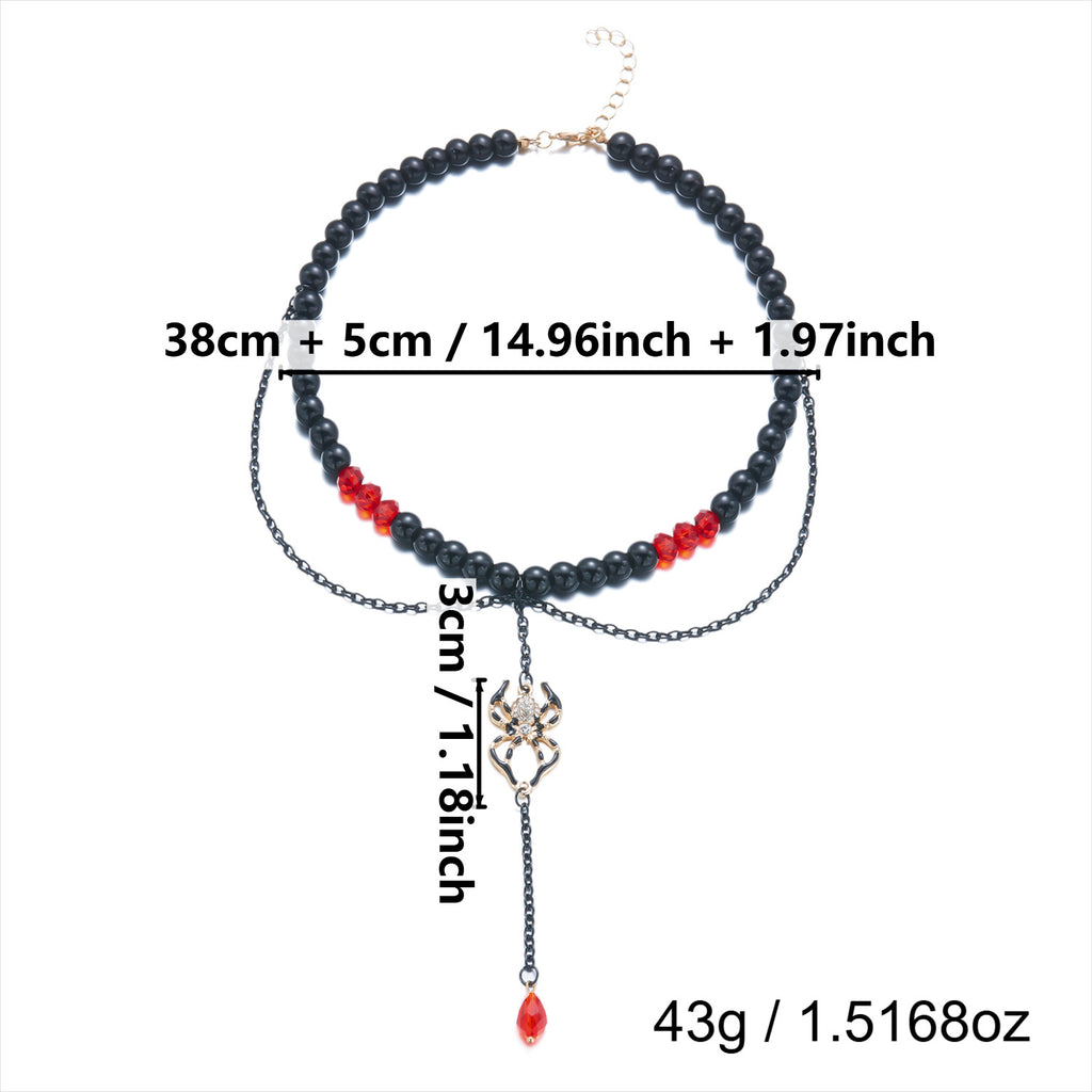 Trick or Treat Halloween Charm Necklace