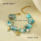 Seashell Conch Holiday Pearl Bracelet