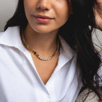 Hip Hop Rhinestone Chain Necklace