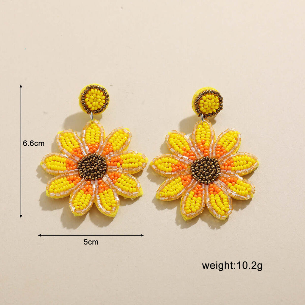 Boho Colorful Bead Summer Earring Marine Earrings