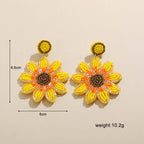 Boho Colorful Bead Summer Earring Marine Earrings