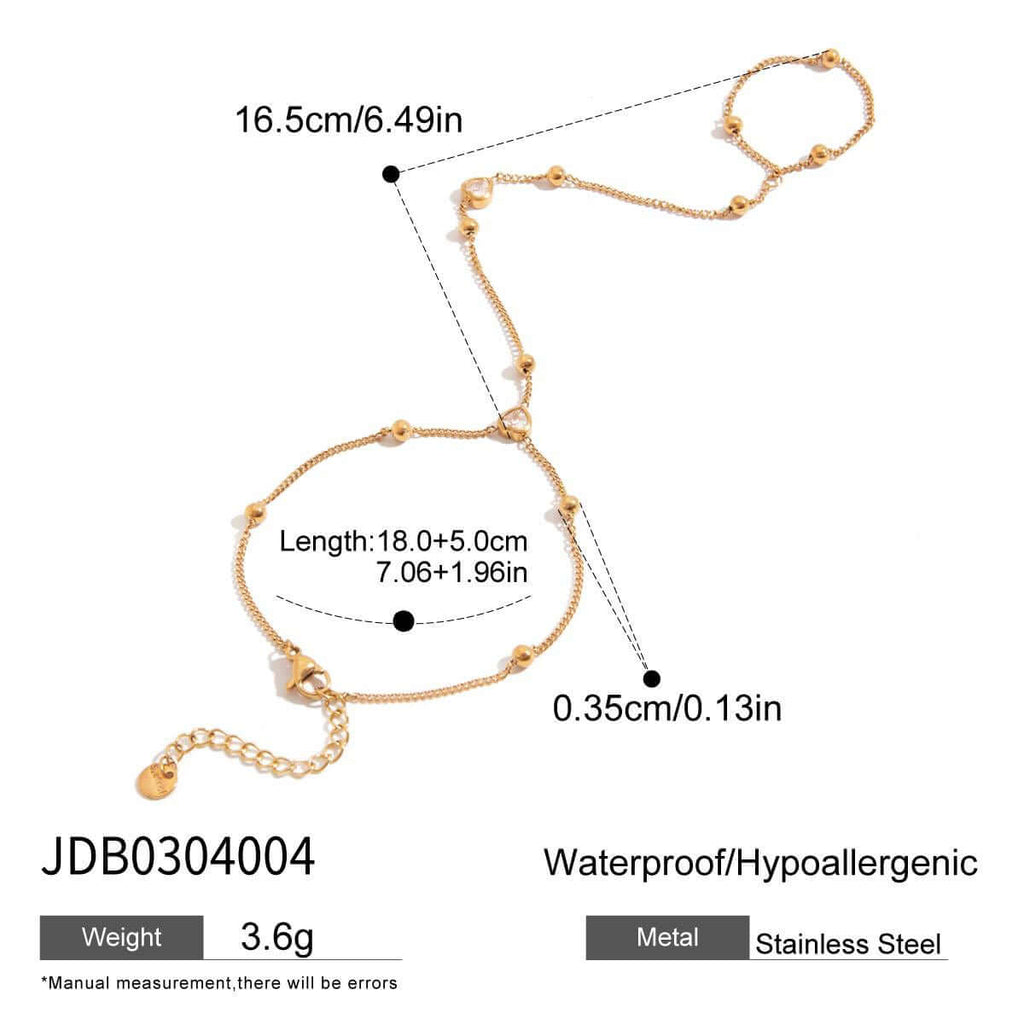 Y2K Two Tone Cat Split Index Ring