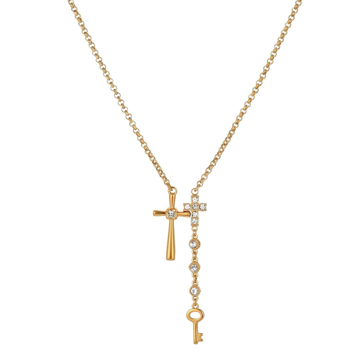 Celestial Whispers Butterfly Star Lariat Necklace