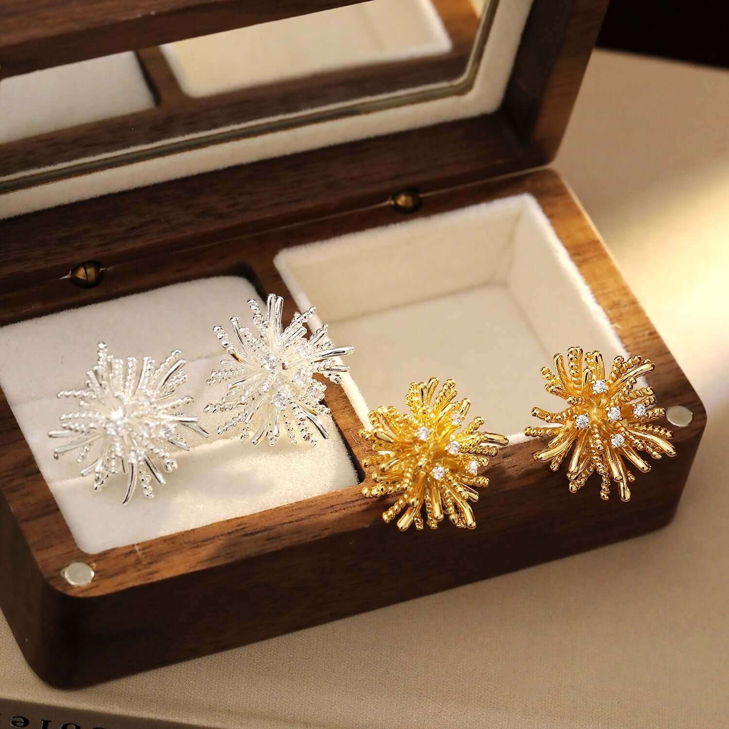 Starburst Fireworks Stud Earrings