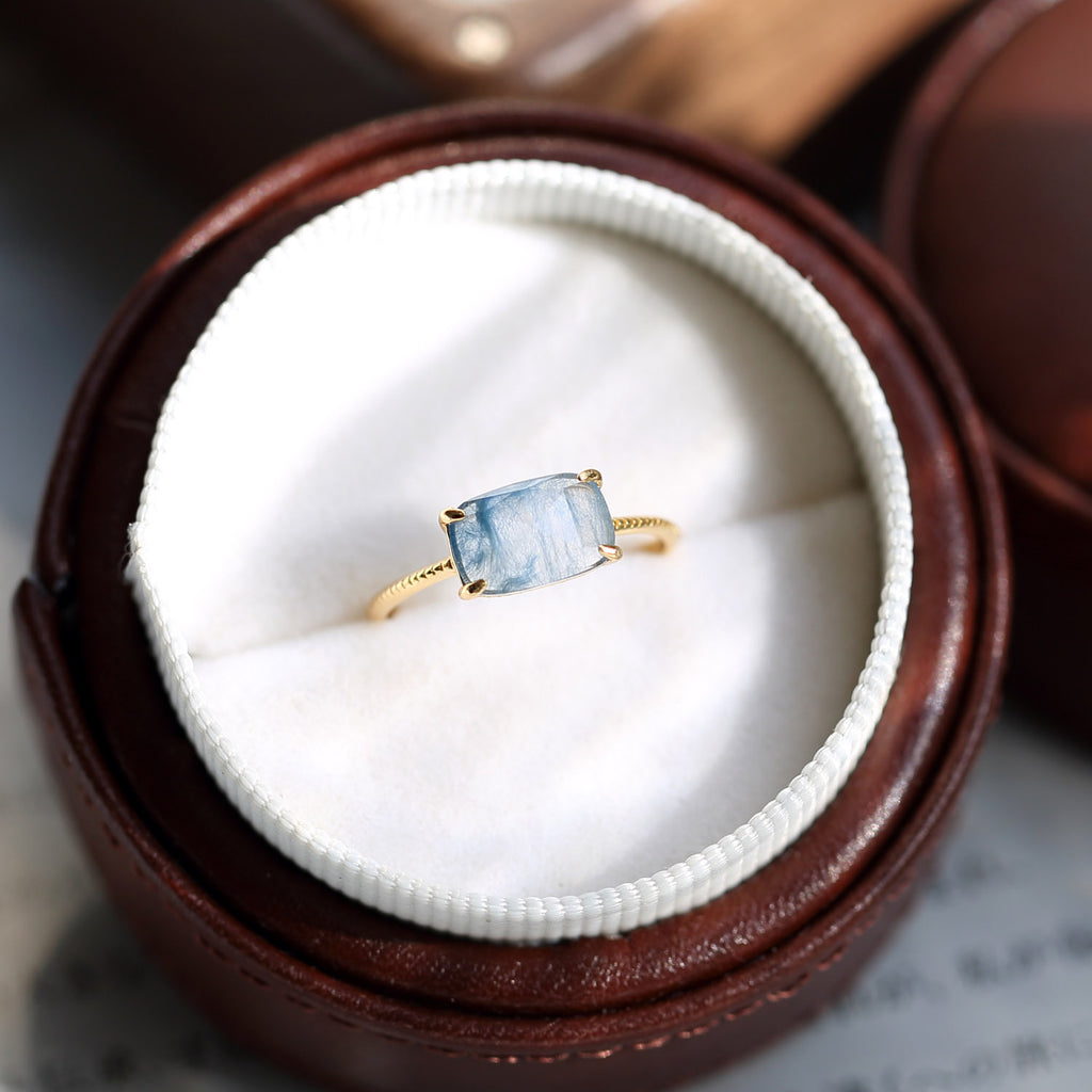 Golden Hour Natural Rutilated Quartz Ring