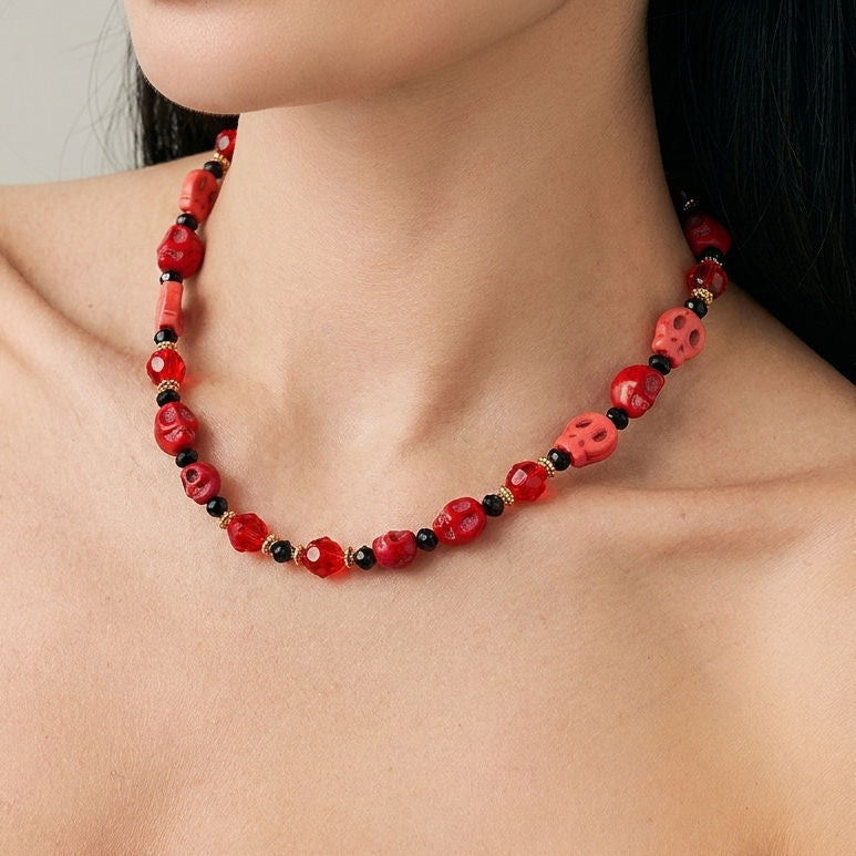 Trick or Treat Halloween Charm Necklace