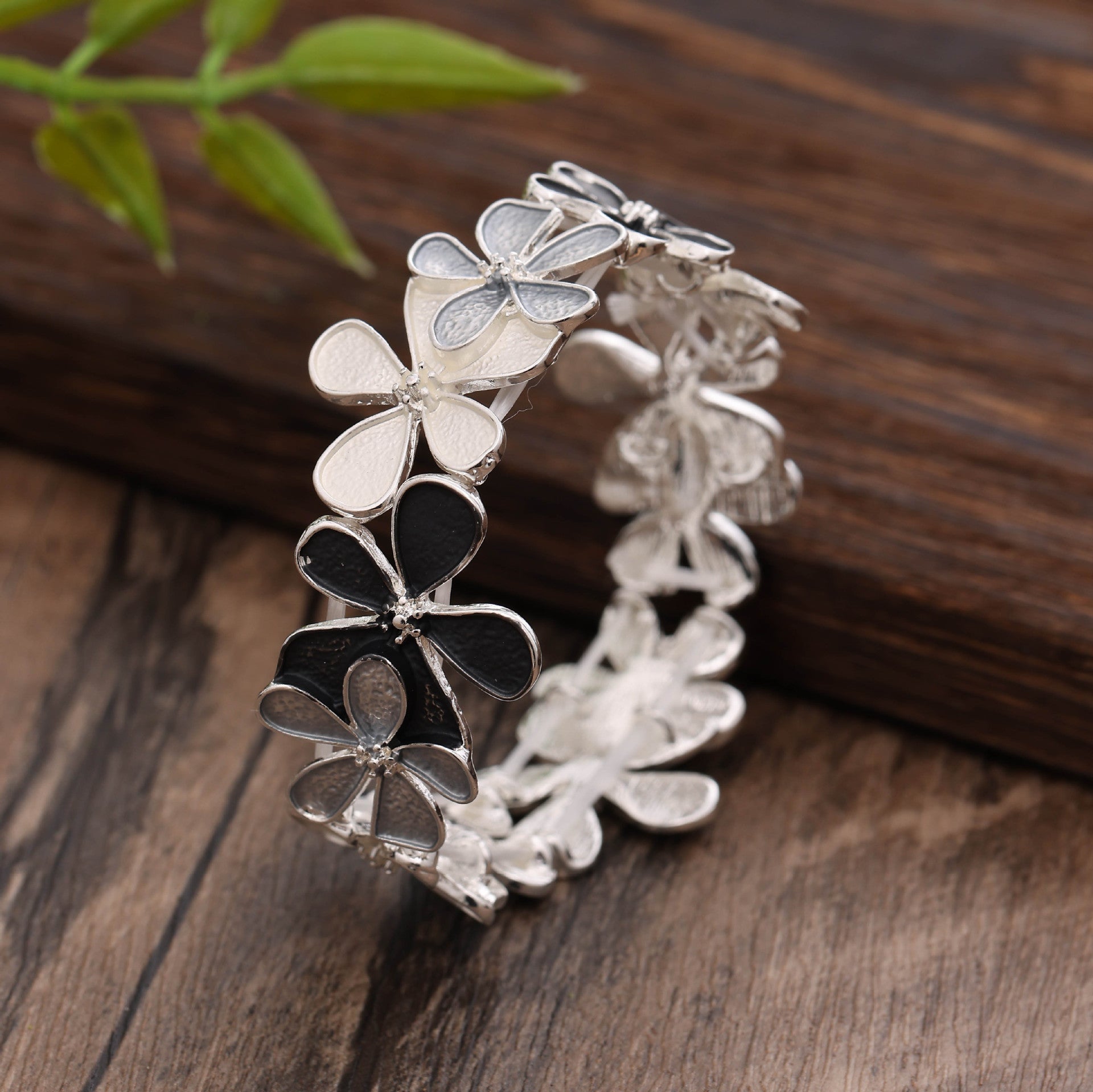 Hand-Painted Sakura Blossom Strengthy Bracelet