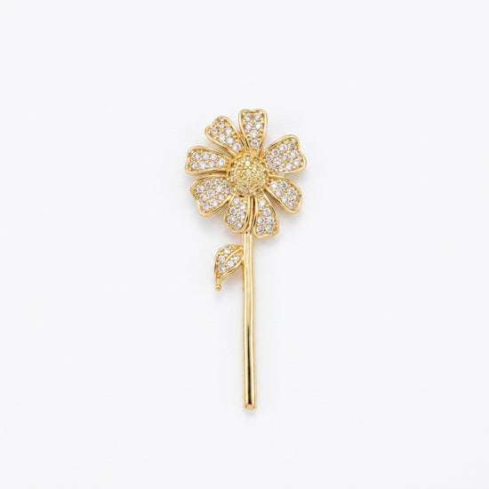 Secret Garden Flower Basket Necklace