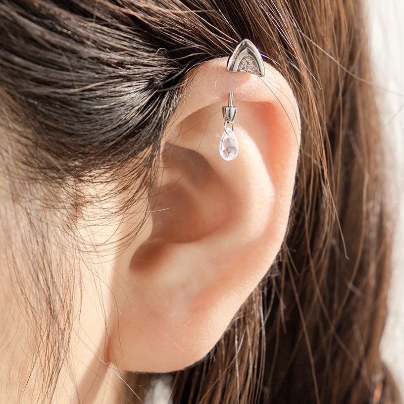 Kitty Ear Forward Helix Ear Piercing