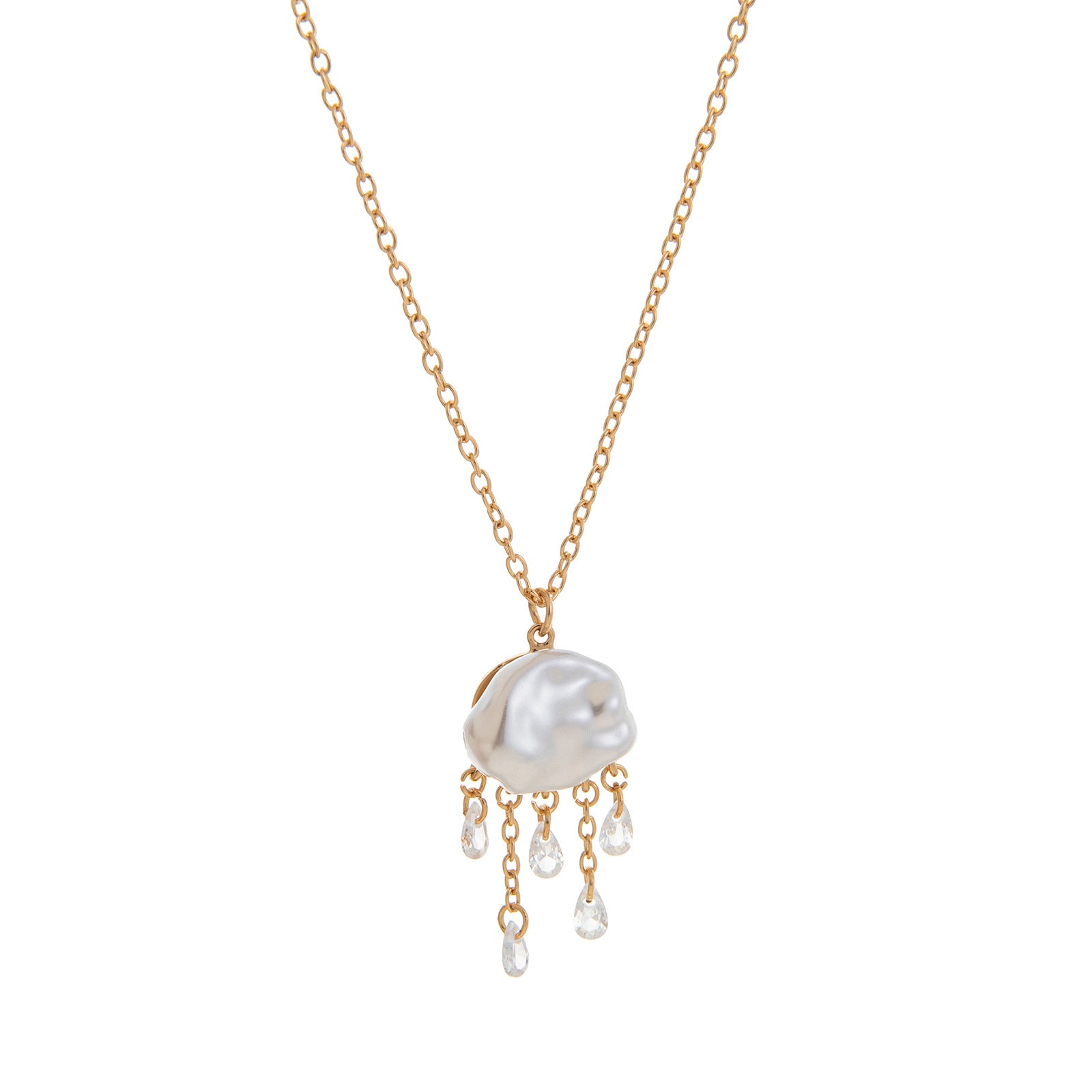 Ocean Marine Animal Pearl Necklace