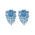 Sparkly Color Rhinestone Burst Stud Earring | D6369