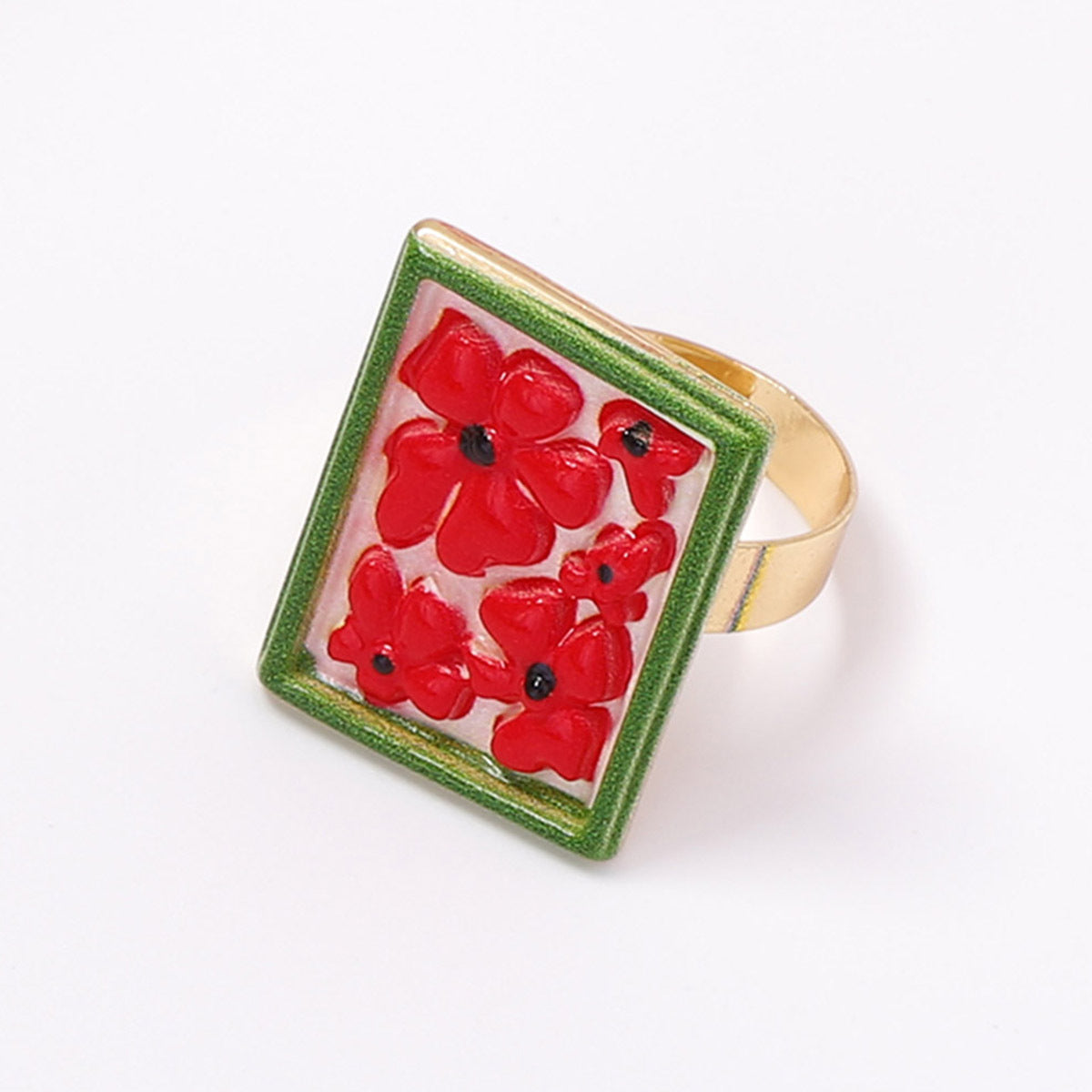 Spring Garden Flower Bloom Ring