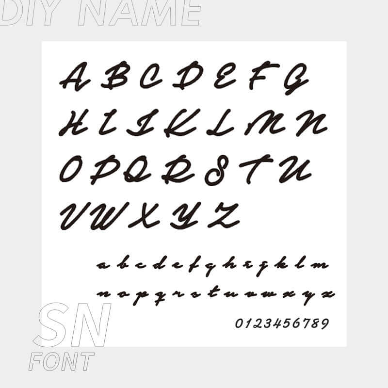 14K Gold Plated Custom Name Anklets Chain | CXT22