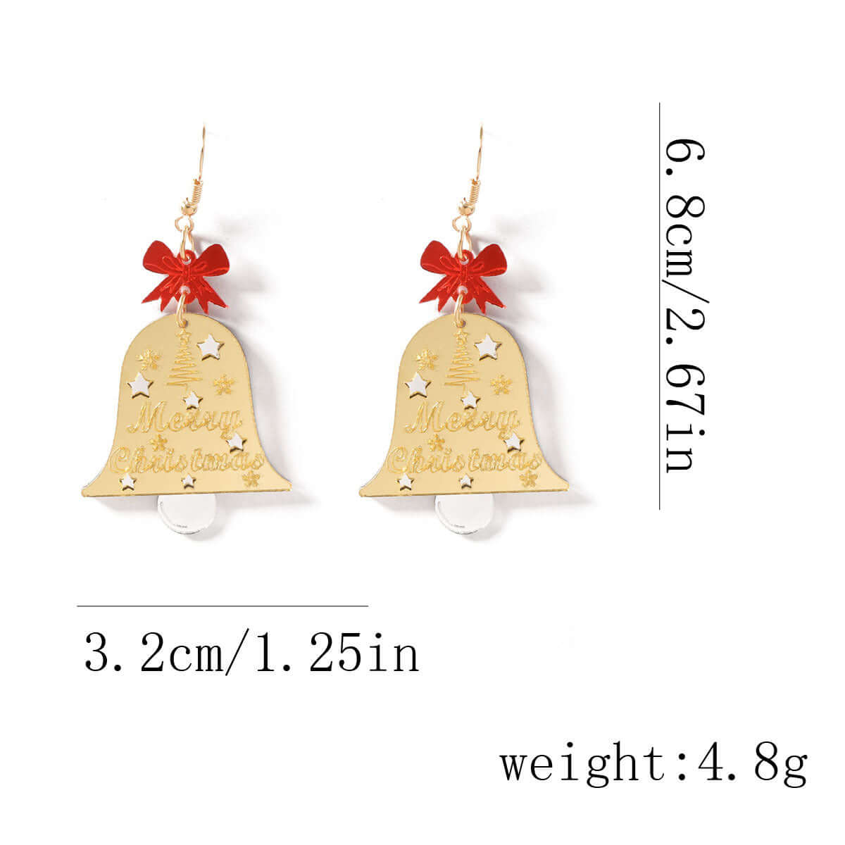 Jingle Bell Lightweight Holiday Earring