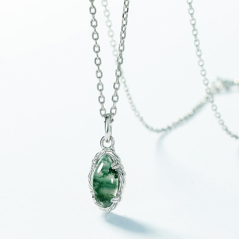 Vintage Opal Birthstone Necklace