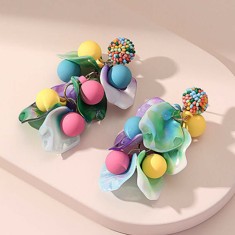 Dopamine Grape Celebrity Earrings