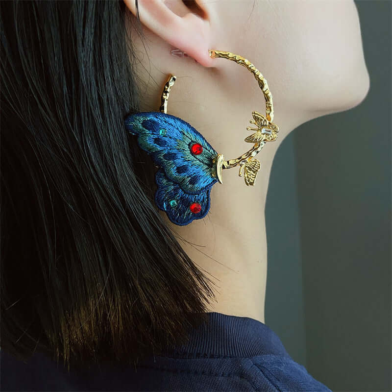 Y2K Two Tone Cat Split Index Ring