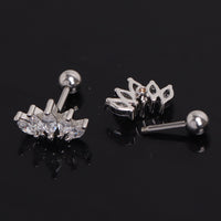 20G Marquise Tiny Cartilage Tragus Conch Stud