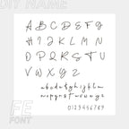 14K Gold Plated Custom Name Anklets Chain | CXT22