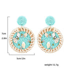 Boho Colorful Bead Summer Earring Marine Earrings