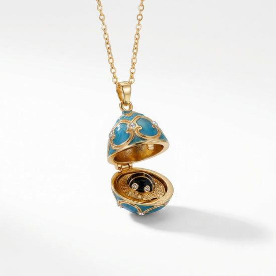 Hidden Treasure Surprise Egg Necklace