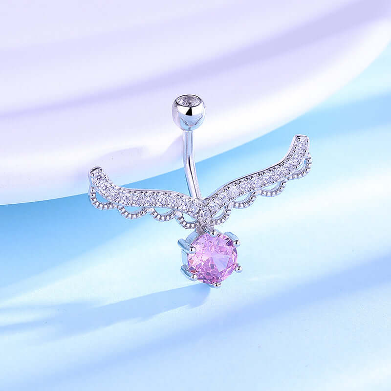 Dainty Antler Deer Belly Ring