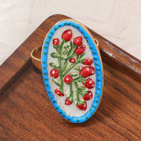 Spring Garden Flower Bloom Ring
