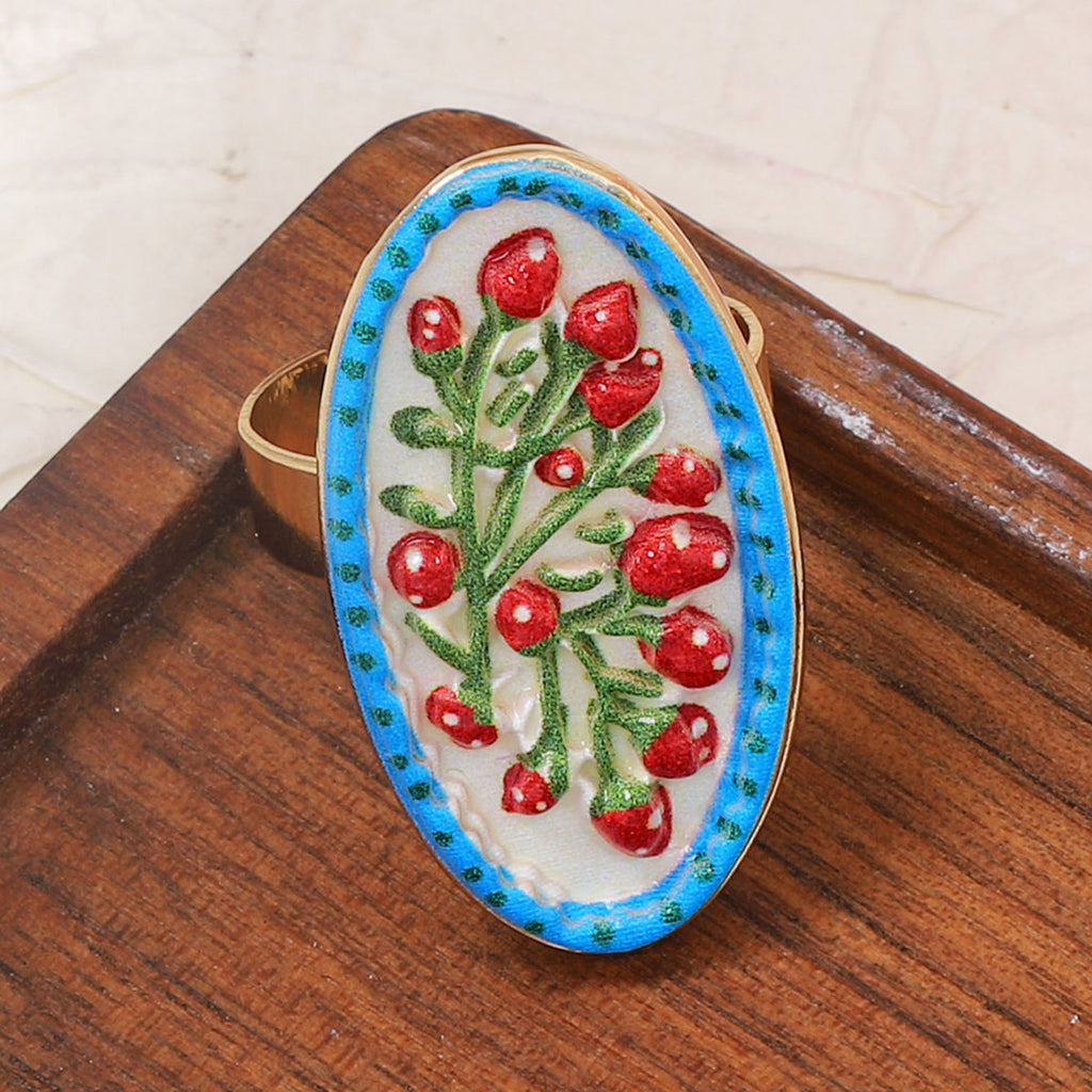 Spring Garden Flower Bloom Ring