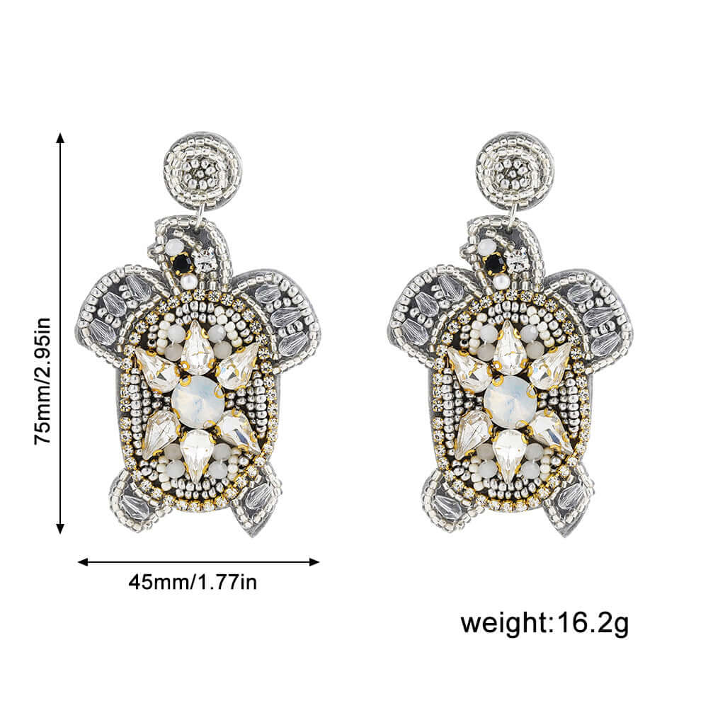 Boho Colorful Bead Summer Earring Marine Earrings