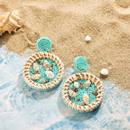 Boho Colorful Bead Summer Earring Marine Earrings