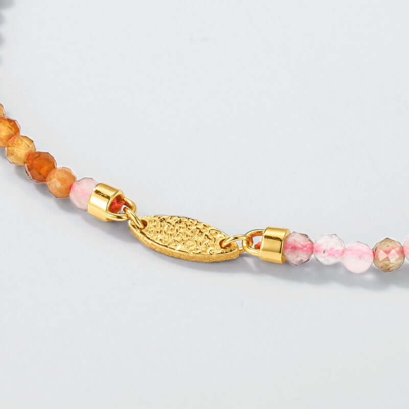 Multicolor Tourmaline Gemstone Bracelet