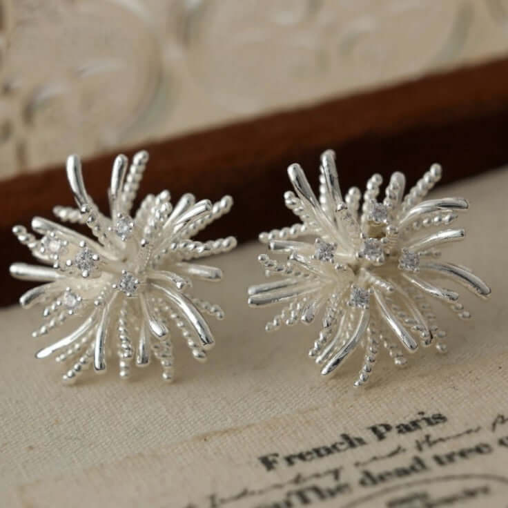 Starburst Fireworks Stud Earrings