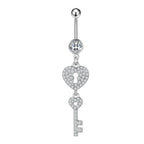 belly rings, belly piercing, belly button piercing, belly button rings, heart belly rings, key belly rings