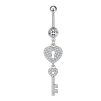 belly rings, belly piercing, belly button piercing, belly button rings, heart belly rings, key belly rings