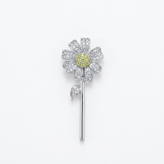 Secret Garden Flower Basket Necklace
