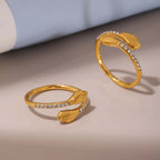 18K Gold Plated Hug Me Ring