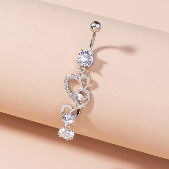 belly rings, belly piercing, belly button piercing, belly button rings, heart belly rings